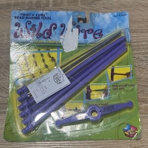 Wild Wire Twist n' Curl Bead Making Tool New Wraps Beads Maker Jewelry Vintage